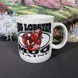 Extra Large BIG LOBSTER MUG Maine 16 oz